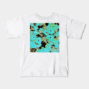 Blue Kalanchoe Plant Kids T-Shirt